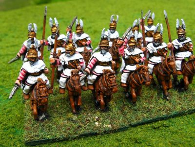 Pergamene  Xystophoroi 
Painted by the Miss Painting Service (on eBay)
Keywords: hcavalry