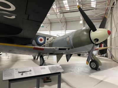 Hawker Tempest MkII
At RAF Cosford
