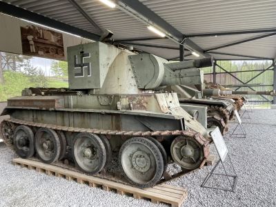 BT42 
Eighteen vehicles were constructed, yet only 1 survives to this day
