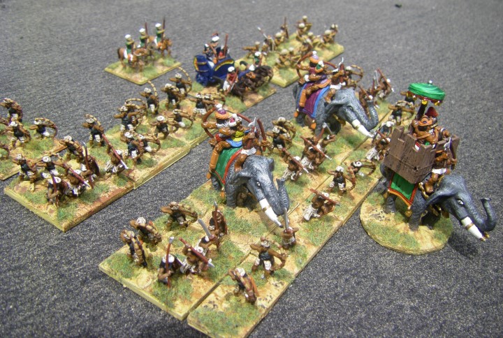 Allied Contingent, Classical Period Photos of L'Art de la Guerre Indians Museum Miniatures and Tin Soldier, 15mm