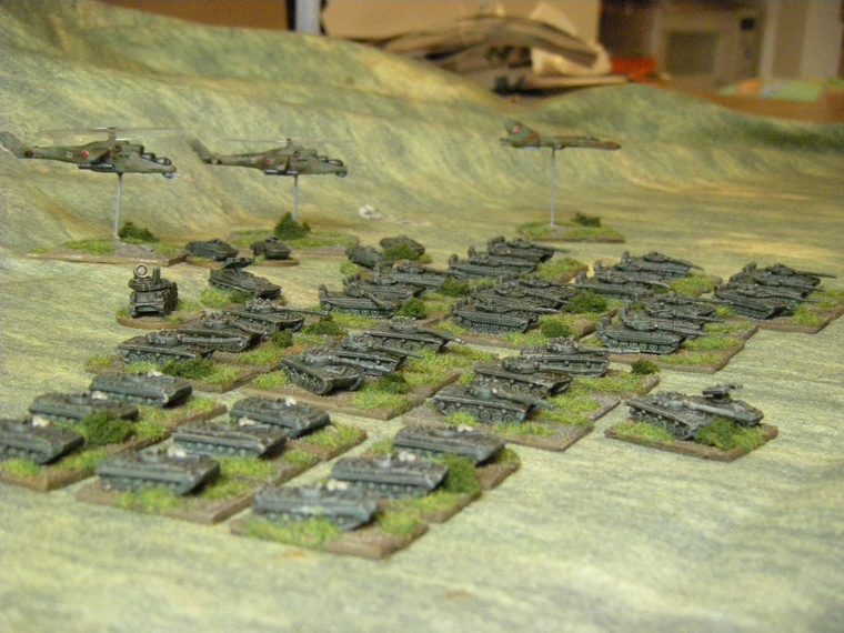 1/300th Scale Modern Polish or Warpac Army from Skytrex for CWC