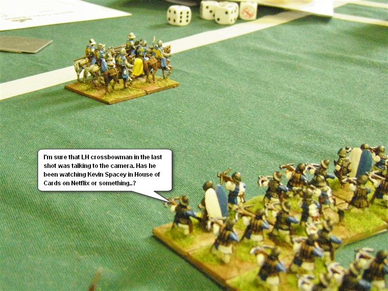 L'Art de la Guerre, Feudal and Dark Ages: Feudal German vs Feudal Irish, 15mm