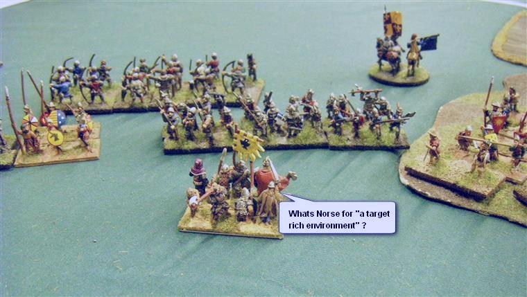 L'Art de la Guerre, Feudal and Dark Ages: Feudal German vs Feudal Irish, 15mm