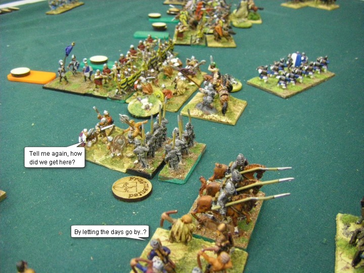 L'Art de la Guerre, Dark Ages: Feudal Spanish vs Communal Italian, 15mm