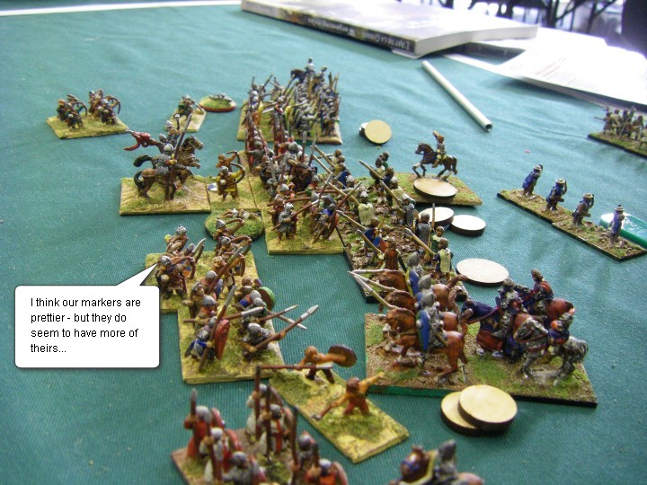 L'Art de la Guerre, Dark Ages: Feudal Spanish vs Communal Italian, 15mm