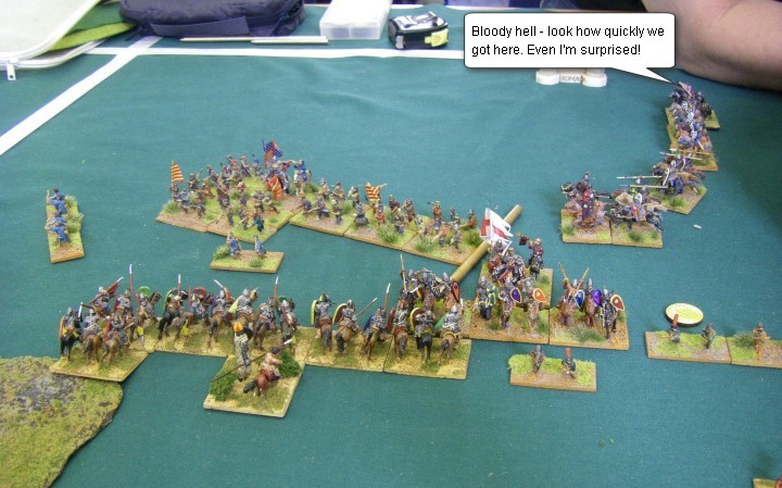 L'Art de la Guerre, Dark Ages: Feudal Spanish vs Sicilian Norman, 15mm