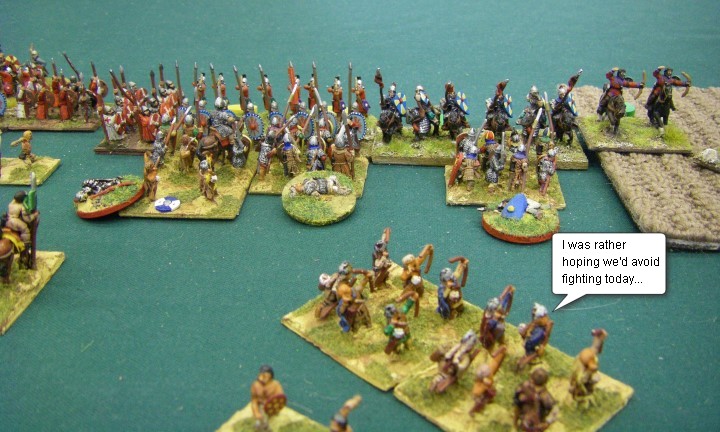 L'Art de la Guerre, Dark Ages: Feudal Spanish vs Nikephorian Byzantine, 15mm