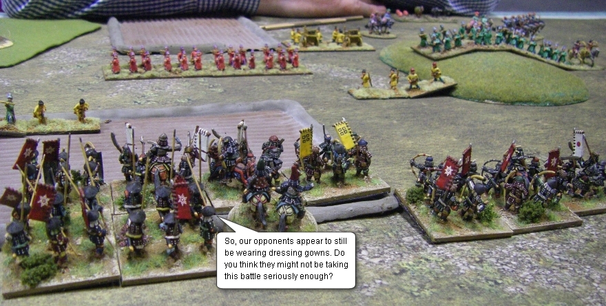 L'Art de la Guerre, Open Theme: Samurai vs Song Chinese, 15mm