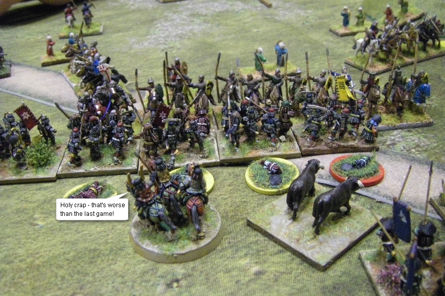 L'Art de la Guerre, Open Theme: Samurai vs Sicilian Norman, 15mm