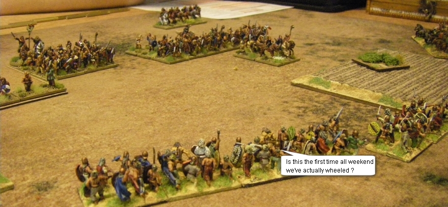 L'Art de la Guerre, Classical & Roman: Galatians vs German, 15mm