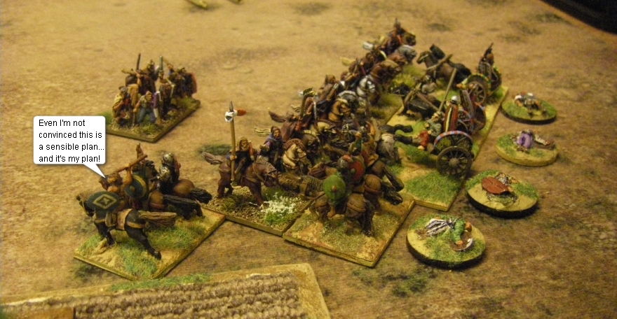 L'Art de la Guerre, Classical & Roman: Galatians vs German, 15mm