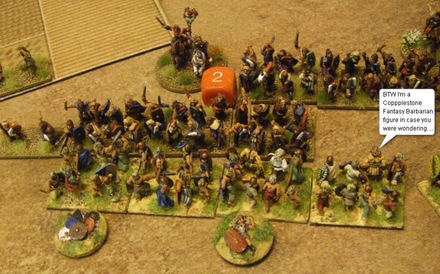 L'Art de la Guerre, Classical & Roman: Galatians vs German, 15mm