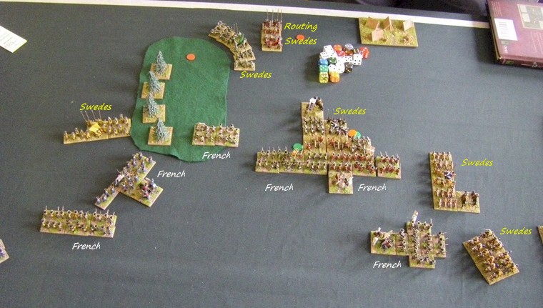 Field of Glory Renaissance Battle Louis XIV French vs Later TYW Swedish