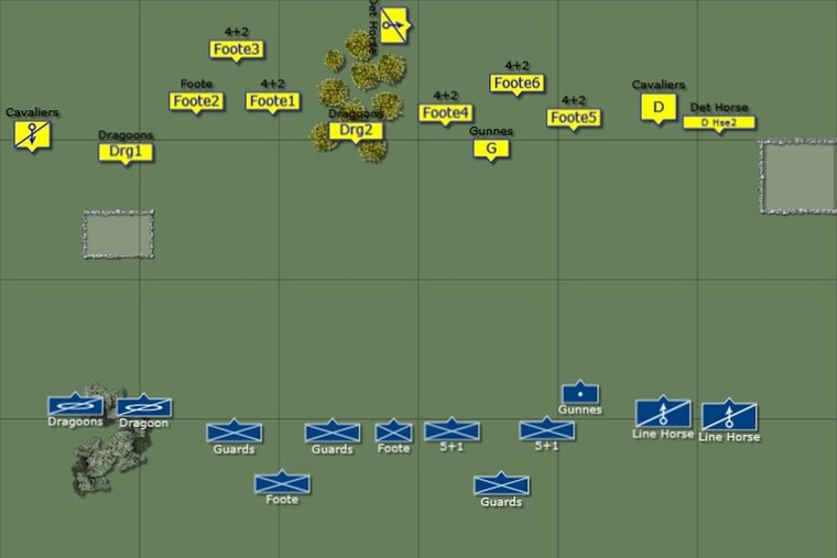 Battle Map for Louis XIV French vs 1650 TYW Swedish