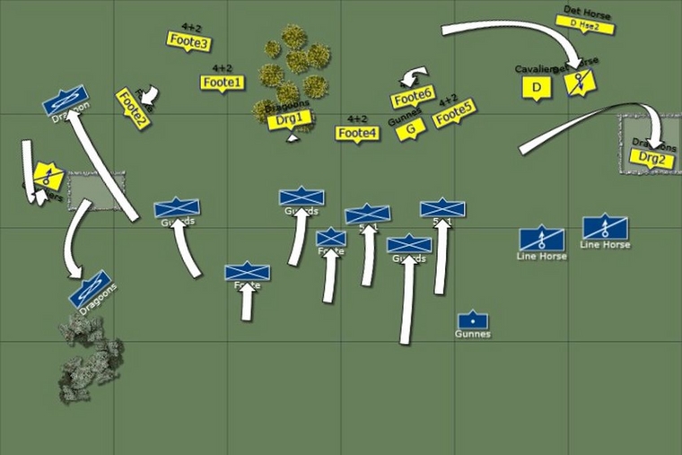 Battle Map for Louis XIV French vs 1650 TYW Swedish