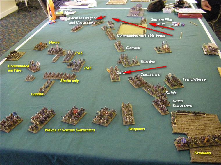 FoG:R Renaissance: Thirty Years' War French, Dutch and German vs TYW German Catholic, 15mm