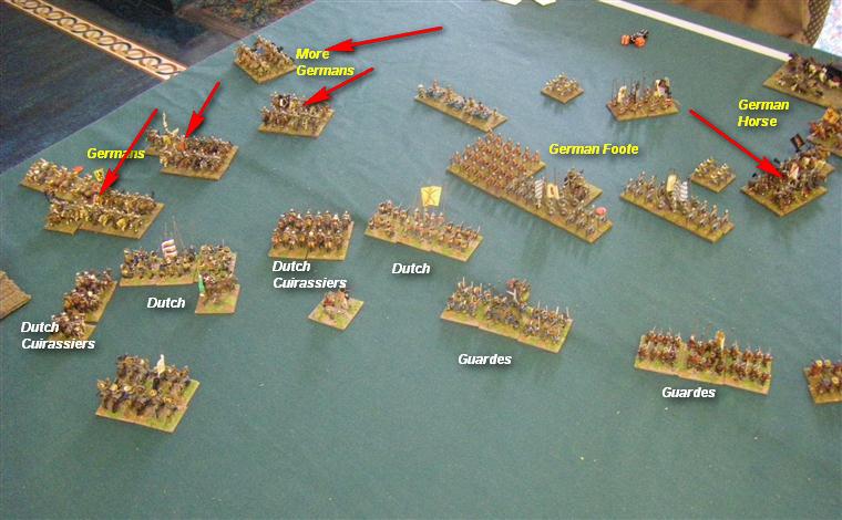 FoG:R Renaissance: Thirty Years' War French, Dutch and German vs TYW German Catholic, 15mm