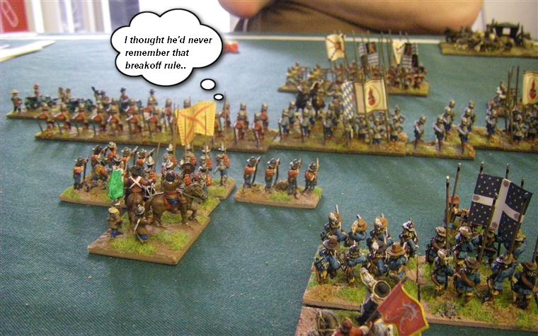 FoG:R Renaissance: Thirty Years' War French, Dutch and German vs TYW German Catholic, 15mm