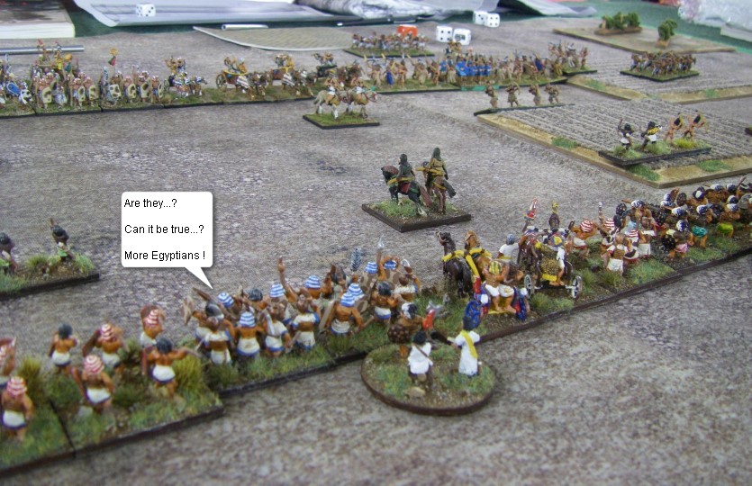 L'Art de la Guerre, Biblical: New Kingdom Egyptian vs New Kingdom Egyptian, 15mm