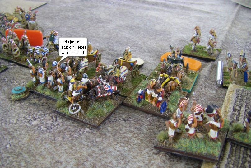 L'Art de la Guerre, Biblical: New Kingdom Egyptian vs New Kingdom Egyptian, 15mm