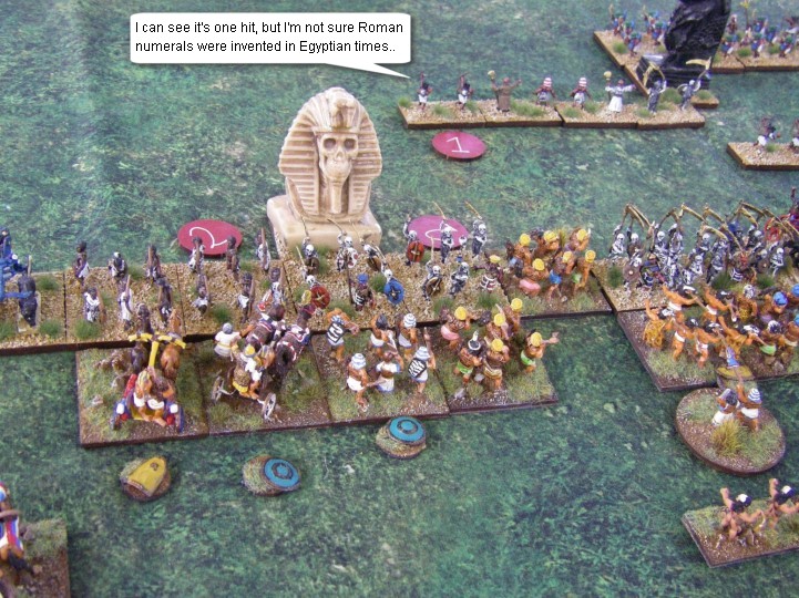 L'Art de la Guerre, Biblical: New Kingdom Egyptian vs New Kingdom Egyptian, 15mm