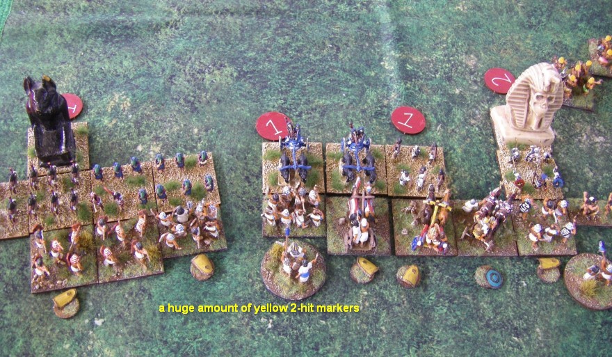 L'Art de la Guerre, Biblical: New Kingdom Egyptian vs New Kingdom Egyptian, 15mm