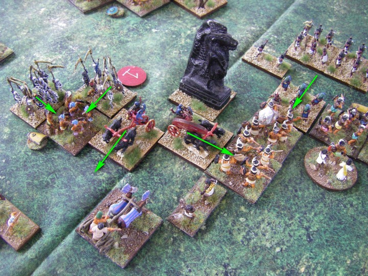 L'Art de la Guerre, Biblical: New Kingdom Egyptian vs New Kingdom Egyptian, 15mm