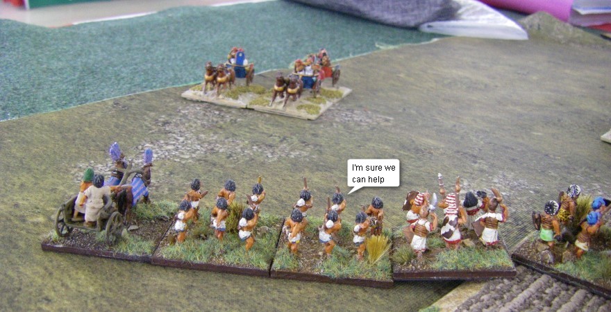 L'Art de la Guerre, Biblical: New Kingdom Egyptian vs New Kingdom Egyptian, 15mm