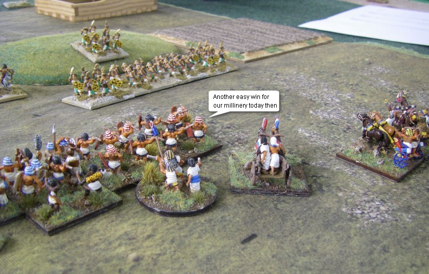 L'Art de la Guerre, Biblical: New Kingdom Egyptian vs New Kingdom Egyptian, 15mm