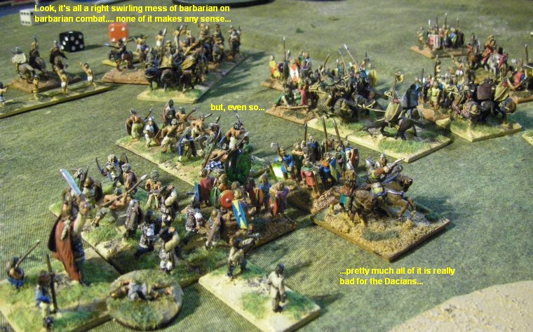 L'Art de la Guerre, Roman: Dacian vs Early Germans, 15mm