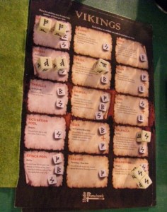 Gripping Beast's SAGA, 1-day Saga Jomsviking battle board