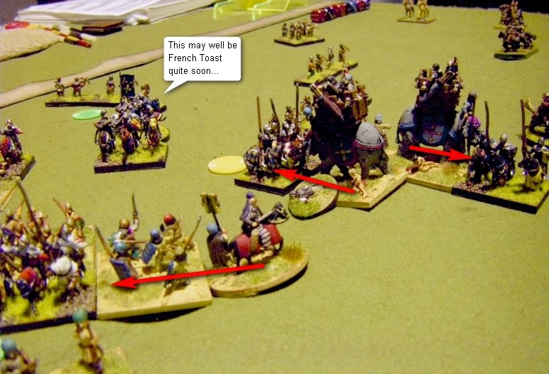 L'Art de la Guerre, Classical & Roman Singles: Sassanid Persian vs 100YW French, 15mm