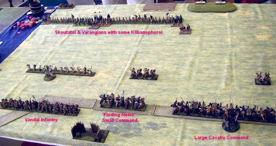 L'Art de la Guerre, Dark Ages: African vandal vs Nikephorian Byzantine, 28mm