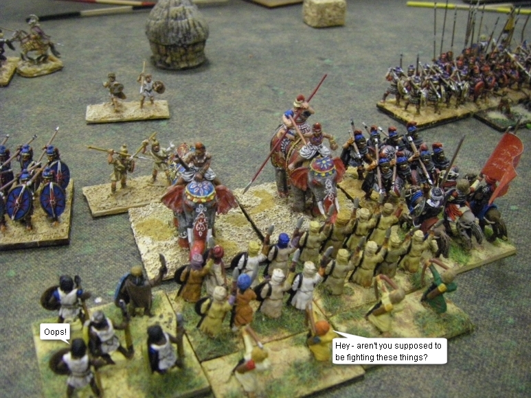 L'Art de la Guerre, Open: Umayyad Arab vs Alexander The Great, 15mm