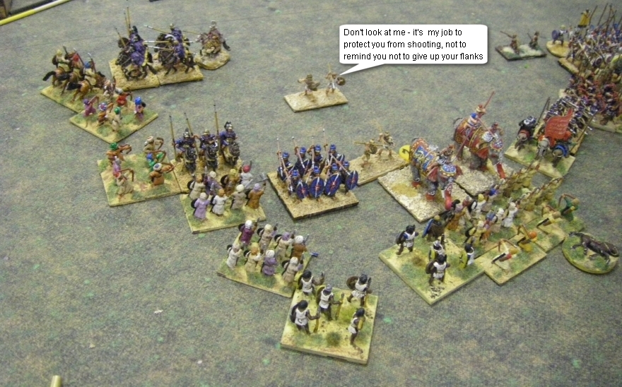 L'Art de la Guerre, Open: Umayyad Arab vs Alexander The Great, 15mm