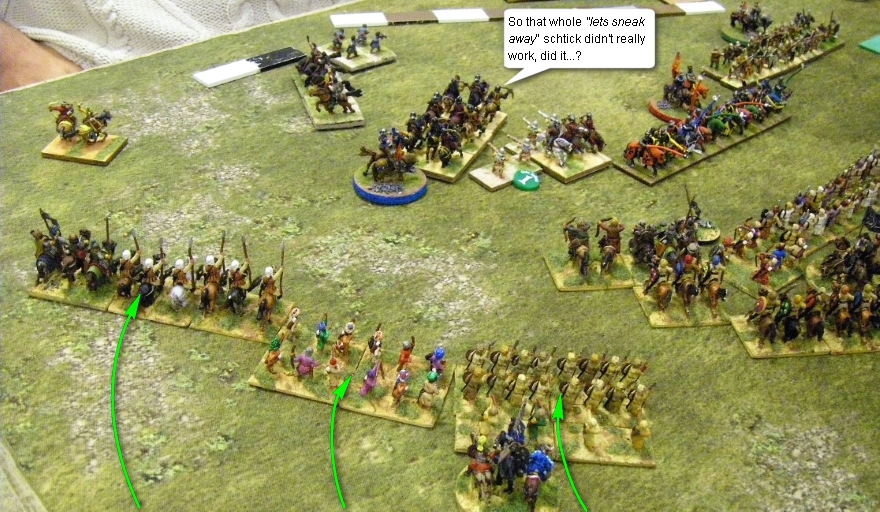 L'Art de la Guerre, Open: Umayyad Arab vs Medieval Polish, 15mm