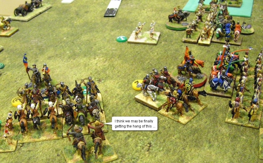 L'Art de la Guerre, Open: Umayyad Arab vs Medieval Polish, 15mm