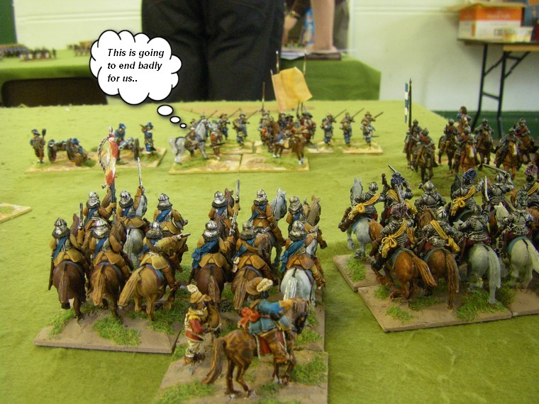 FoG Renaissance: Later Imperial Spanish vs 30 Years War French, 28mm