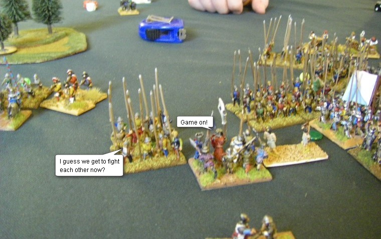 LArt de la Guerre, Medieval and Dark Ages: French Ordonnance & Italian Condotta vs Swiss & Condottiere Venetian, 15mm