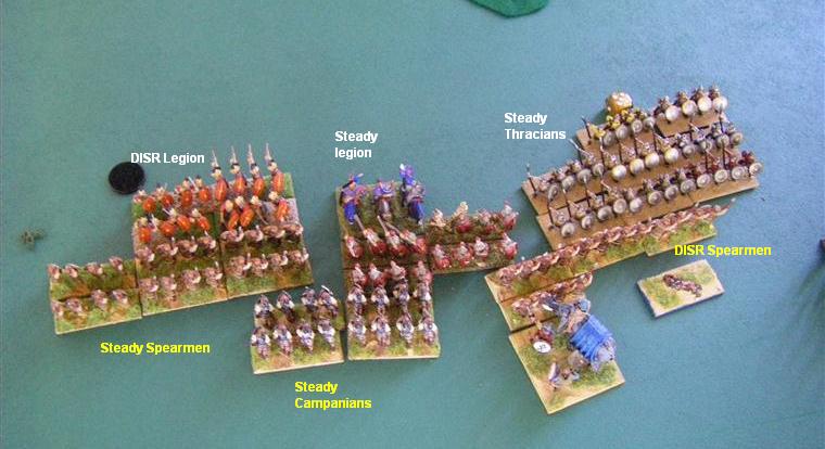 FoG V1.0 Ancients: Later Carthaginian vs Later Republican Roman (Cassius), 15mm