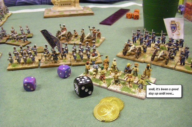 FoGR, The Louis XIV Years: Buccaneer vs Later Spanish, 15mm