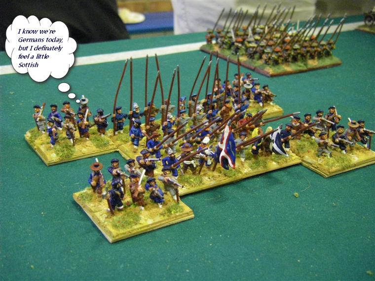 Field of Glory Renaissance: Early Ottoman Turks vs Caroline Imperialist, 15mm