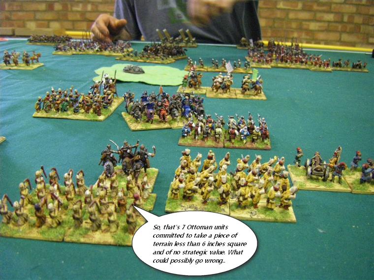 Field of Glory Renaissance: Early Ottoman Turks vs Caroline Imperialist, 15mm