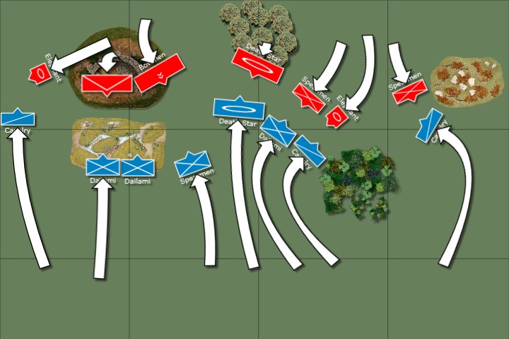 L'Art de la Guerre, ADLG World Championships: Khurasanian vs Han Chinese, 15mm