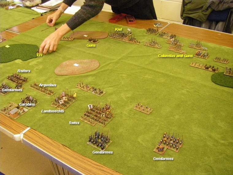 FoGR Early Renaissance: French Italian Wars vs Caroline Imperialist, 15mm