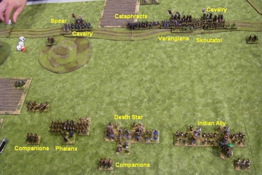 L'Art de la Guerre, Open Period: Alexander The Great vs Nikephorian Byzantine, 15mm