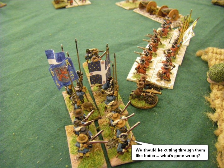 Renaissance, FoGR: Early Swedishvs LoA Anglo Dutch, 15mm