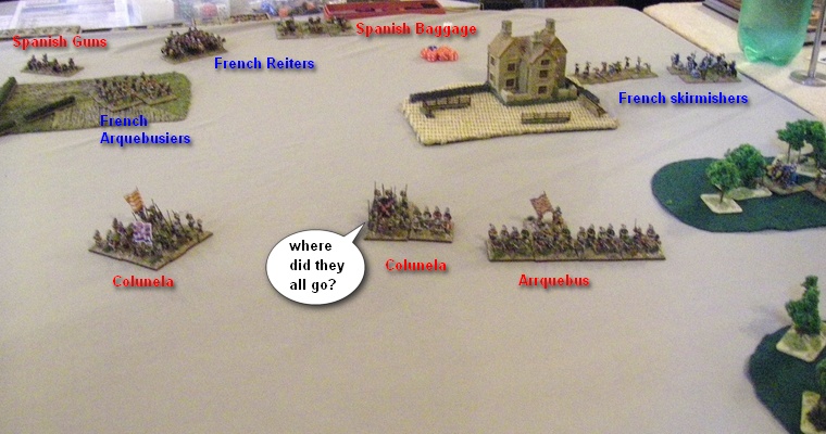 FoGR, Early Renaissance: Italian Wars French vs Caroline Imperialists, 15mm