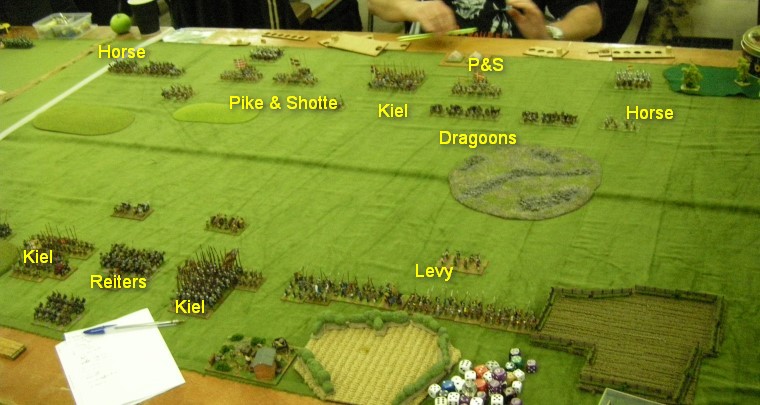 Field of Glory Renaissance, Early Renaissance: Early Danish vs French Hugenot, 15mm