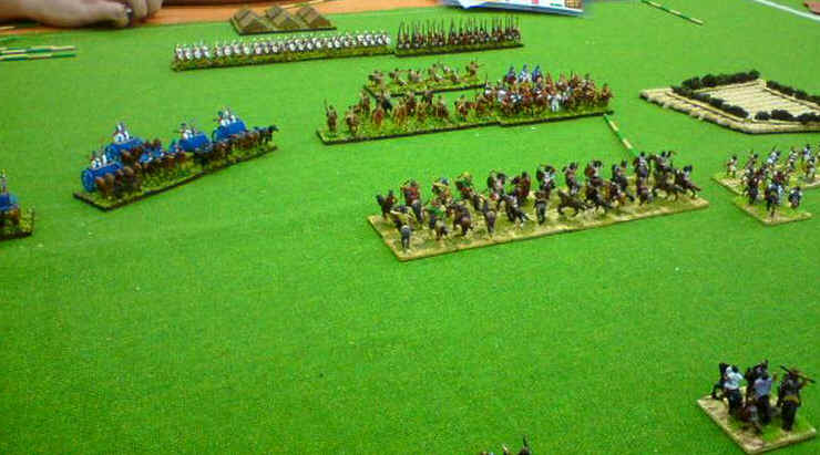 Early Achaemenid Persians vs Late Republican Roman Field of Glory Wargame